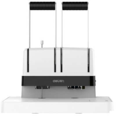 得力(deli)手動(dòng)財(cái)務(wù)憑證裝訂機(jī) 文件單據(jù)發(fā)票打孔機(jī)得力(deli)裝訂機(jī)14650