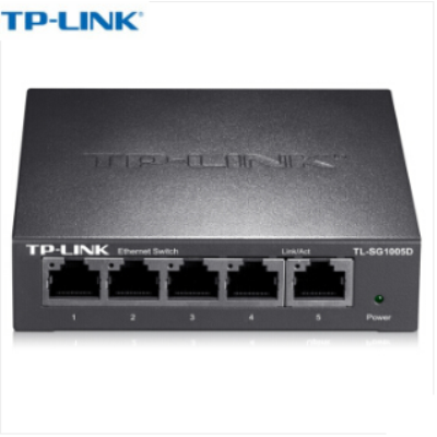TP-LINK 5口千兆交換機(jī) 企業(yè)級(jí)交換器 網(wǎng)絡(luò)線(xiàn)分線(xiàn)器 分流器 金屬機(jī)身 TP-LINK千兆交換機(jī)TL-SG1005D