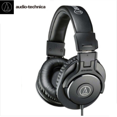 鐵三角(Audio-technica)ATH-M30X 頭戴式專業(yè)錄音HIFI監(jiān)聽耳機 封閉式便攜可折疊鐵三角(Audio-technica)耳機ATH-M30X