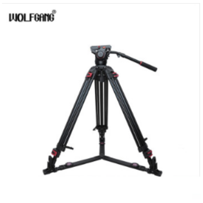 沃爾夫?qū)╓OLFGANG)JZ-965+YT08專業(yè)電影機(jī)攝影三腳架 地置穩(wěn)定 壓阻尼云臺支架套裝 稱重10KG 沃爾夫?qū)_架JZ-965