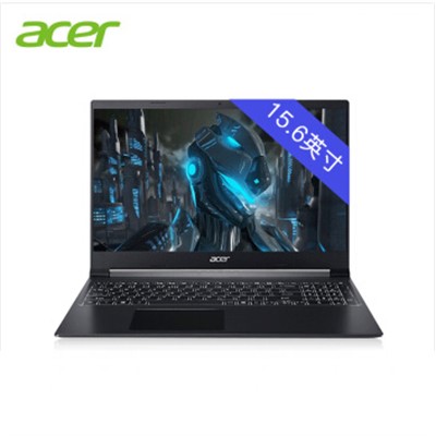 宏碁A715-75G-59WG  15.6寸筆記本電腦CPU:I5-10200H  8G內(nèi)存   512GB固態(tài)硬盤   GTX1650Ti4G獨(dú)立顯卡 WIN10系統(tǒng)  黑色 宏碁A715