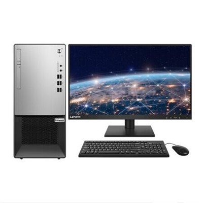 聯(lián)想(lenovo)揚天T4900K臺式計算機 I3-10100 8G 1T 集顯 無光驅(qū) 2019office WIN10/19.5寸顯示器