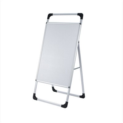 國產(chǎn) KT1290展架展板海報架手提式指示牌立式落地式廣告架120*90CM單面帶板