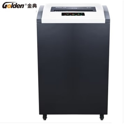 金典(GOLDEN) GD-845 碎紙機(jī) 4級(jí)保密連碎24小時(shí)單次45張130L可碎紙卡光盤(pán)CD
